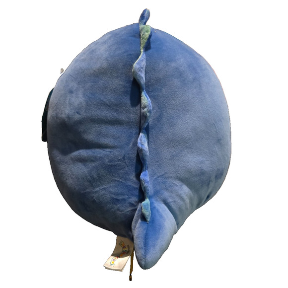 Squishmallows 8” Brody Blue Dinosaur Plush Toy – Kellytoy Soft Stuffed Animal - Picture 3 of 5